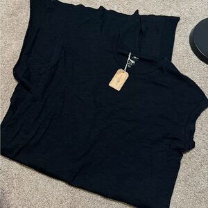 black maxi t-shirt dress